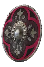 Cardinal Round Shield