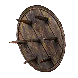 Redwood Spiked Shield