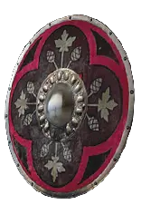 Scarlet Round Shield