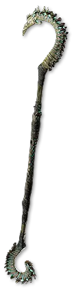Expert Crackling Quarterstaff